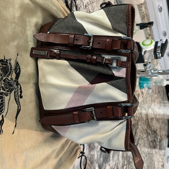 Authentic Burberry Handbag - Picture 3 of 6